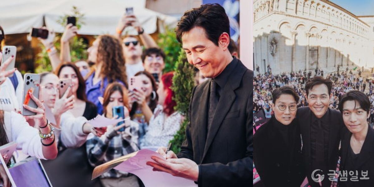 오징어 게임 2 글로벌 홍보 시작 된다… “빨간 머리 이유 밝혀”