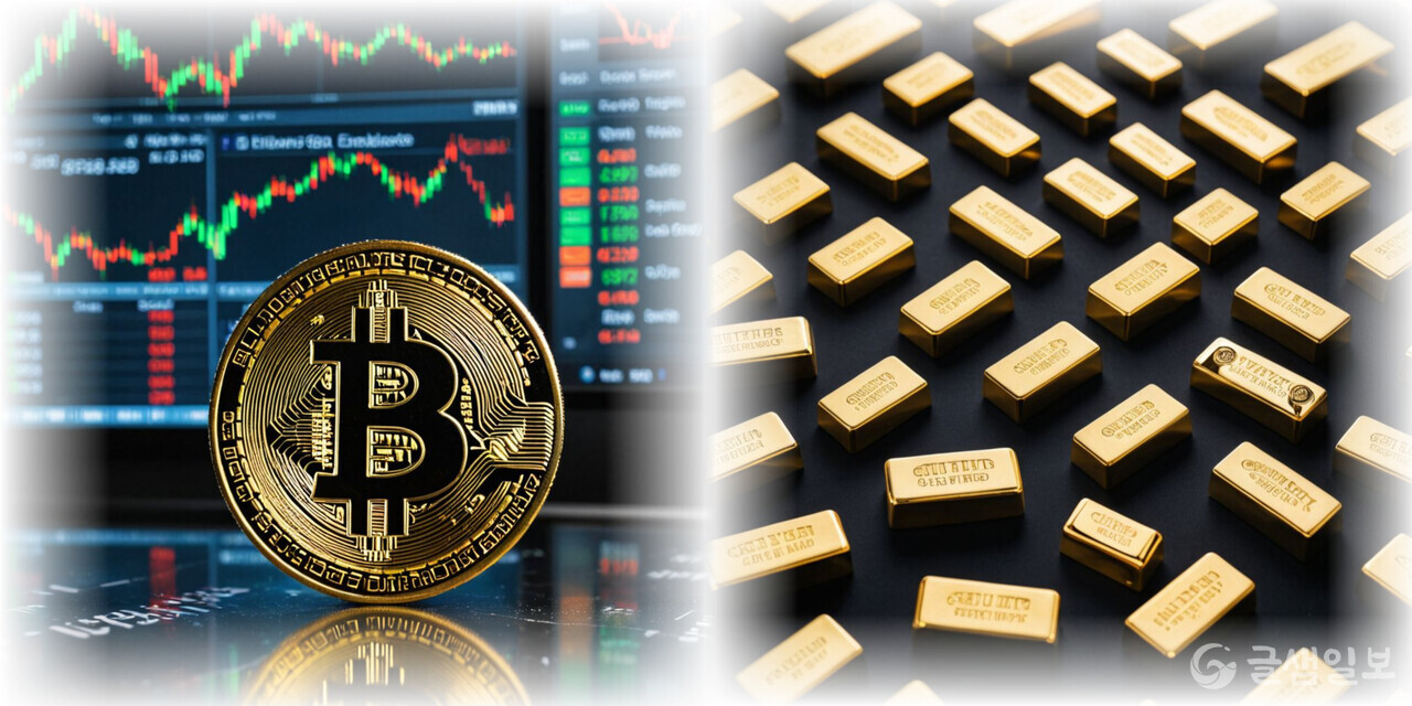 금 3350달러 돌파, 비트코인은 제자리…디지털 금의 굴욕 < 경제 < 기사본문 - 글샘일보