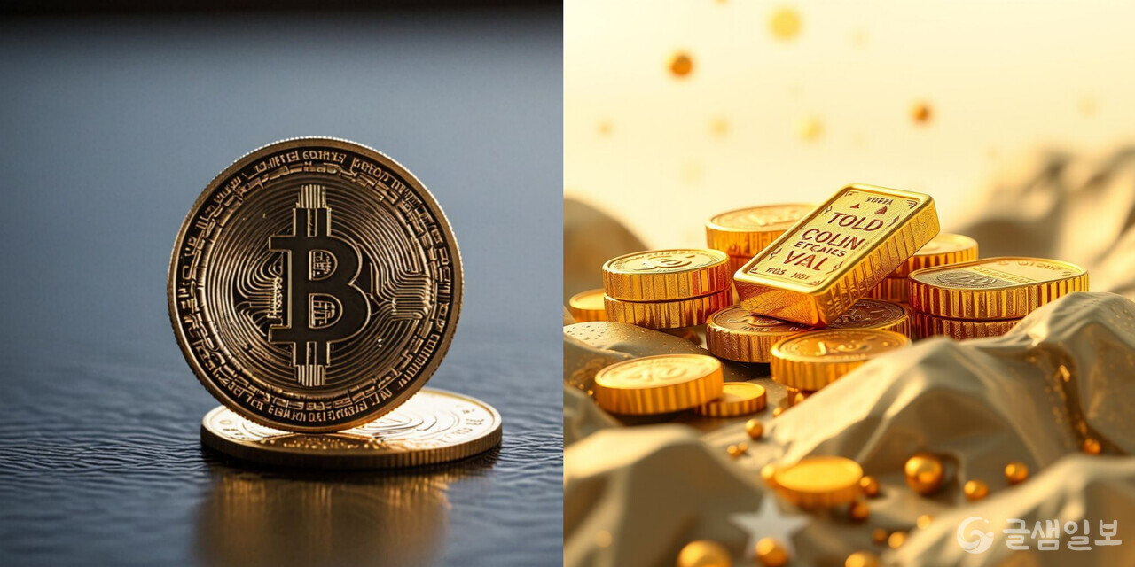 디지털 금 vs 실물 금…엇갈린 두 자산의 불편한 진실 < 경제 < 기사본문 - 글샘일보